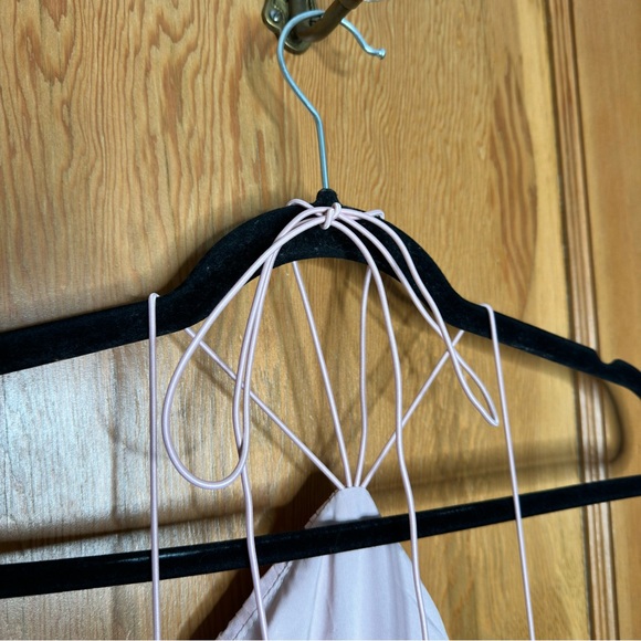 amazon pleated ruffle flowy chiffon hater neck maxi dress - Picture 9 of 12